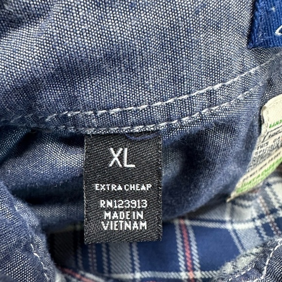 Jachs Men's Blue Plaid Shirt - Picture 6 of 8